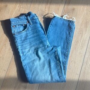 Madewell Perfect Vintage Crop Jean 27